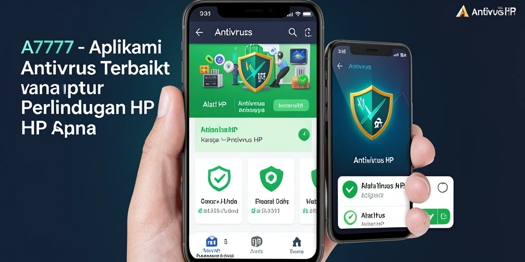 Tampilan antarmuka A7777 yang mudah digunakan untuk perlindungan HP.