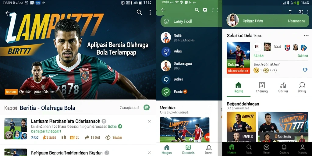 Tampilan antarmuka LAMPU777 yang modern dan informatif.